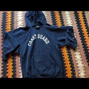 Champion XL Blue Coast Guard Sweatshirt
